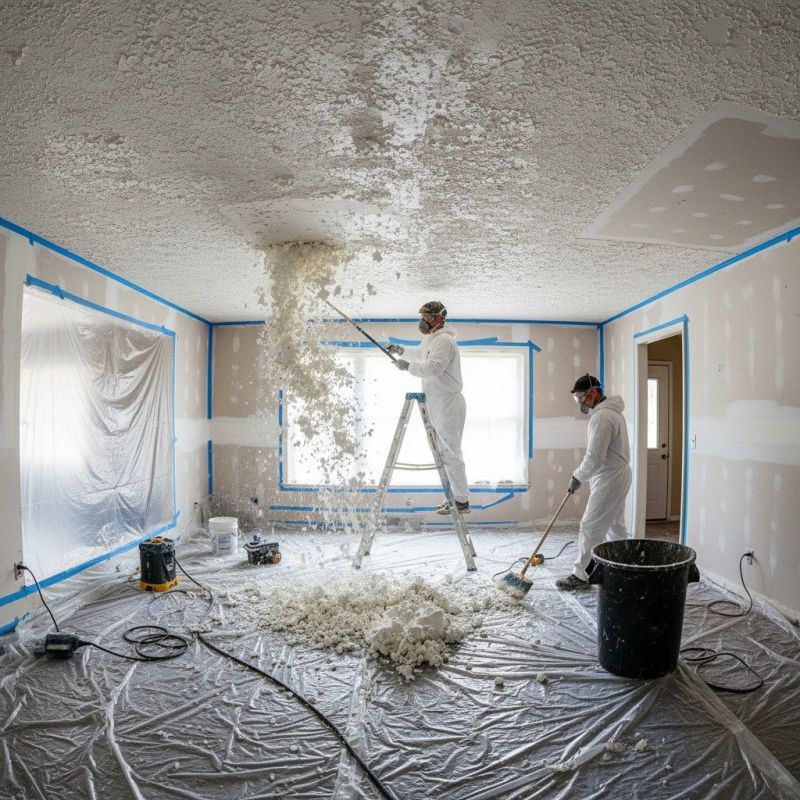Stipple Ceiling Removal in Saint Paul, MN