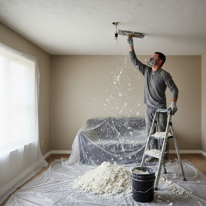 Stipple Ceiling Removal in Kansas City, MO