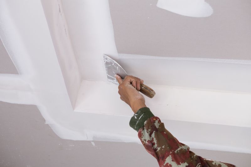 Skilled Plasterer Applying Coats