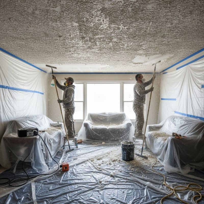 Stipple Ceiling Removal in Dayton, OH